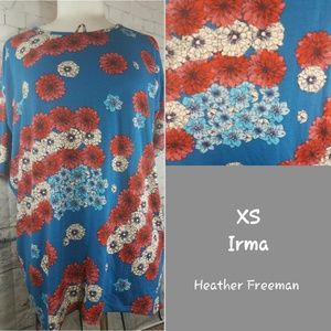 Lularoe Irma XS hi lo top